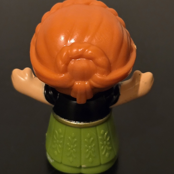 Little People Disney Frozen Princess Anna Green Dress - Picture 2 of 3